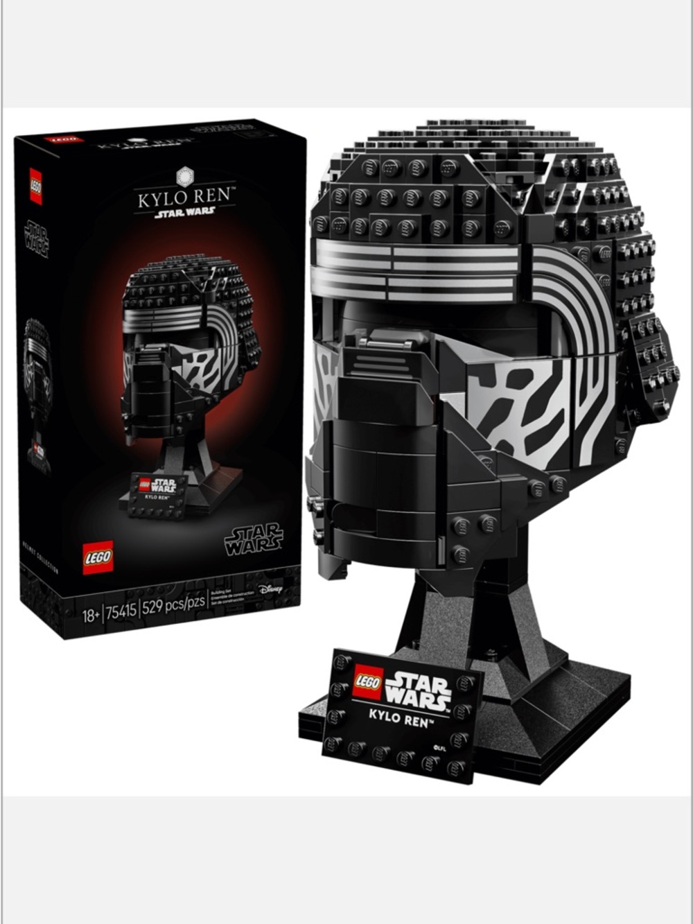 🎁 Lego Star Wars Kylo Ren Helmet 75415 NEW